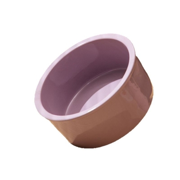 Κεραμικό μπολ για κατοικίδια με αντι-ανατροπή και προστασία λαιμού, σε ξύλινο σταντ, για γάτες και σκύλους, μπολ νερού και φαγητού.