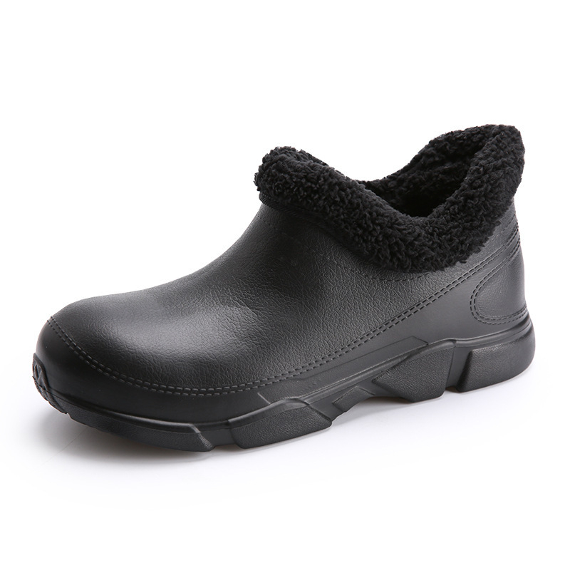 BANLE Kuharske kišne čizme - lagana EVA gornja, gumena đon, unisex kratke čizme sa srednjom petom (3-5 cm), za četiri sezone