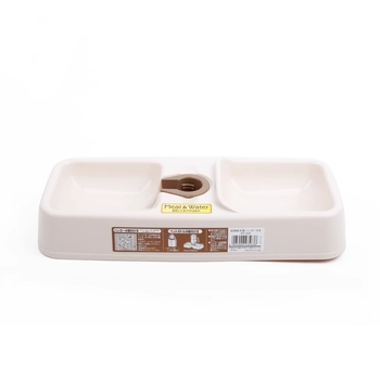 IRIS Automatska posuda za vodu za pse i mačke — zidni držač, plastična zdjela za vodu, set automatskog hranjenja