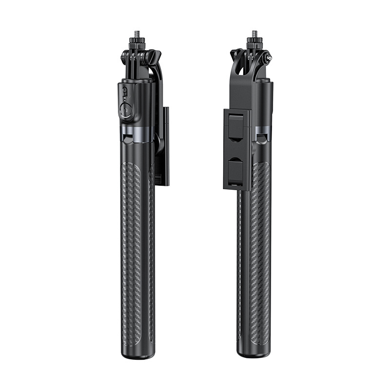 Selfie stick με ενσωματωμένο τρίποδο δαπέδου (X6 εκτεταμένη έκδοση) – ανοξείδωτος χάλυβας + ABS, Bluetooth τηλεχειριστήριο, σταθεροποίηση εικόνας, δυνατότητα προσαρμογής