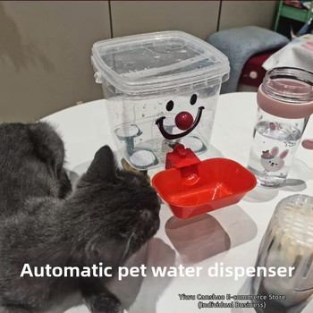 Αυτόματος Διανομέας Νερού για Γάτες – Φορητός, Χωρίς Παροχή Ρεύματος, Μεγάλη Χωρητικότητα, Πλαστικό Κέλυφος, Νέο Μοντέλο