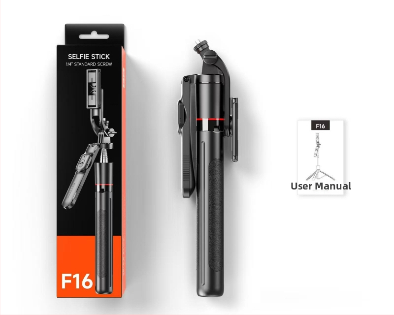 Bluetooth stabilizátor pre telefón so štvornožným dizajnom, diaľkové ovládanie, hliníkové telo