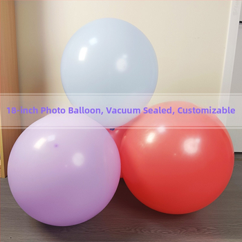 Latex dekorativne balone, okrugli oblik, mogućnost tiska logotipa, pogodne za vjenčanja, Božić, Dan zaljubljenih i druga događanja