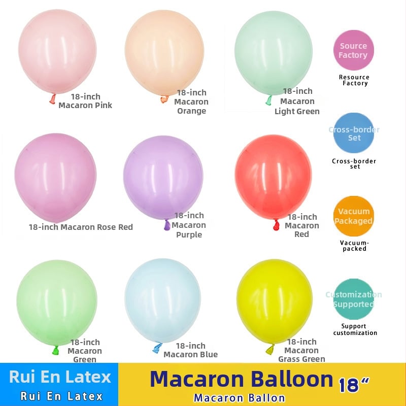 Latex dekorativne balone, okrugli oblik, mogućnost tiska logotipa, pogodne za vjenčanja, Božić, Dan zaljubljenih i druga događanja
