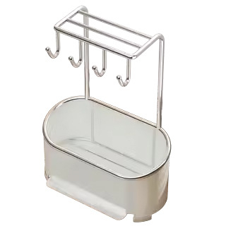 Okrugli metalni stalak za odvodnju, zidni kuhinjski organizator u nordijskom stilu