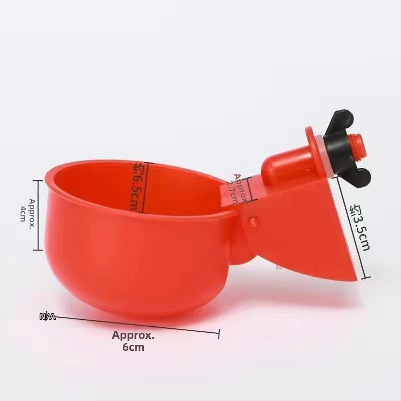 Αυτόματη ποτίστρα νερού για πτηνά — για κοτόπουλα, περιστέρια και ορτύκια; υλικό: πολυαιθυλένιο (PE); προέλευση: Κίνα; κατάλληλα αντικείμενα: ενυδρεία