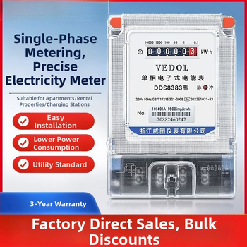 Digitálny inteligentný elektromer 220V, jednofázový, pre rezidenčné použitie