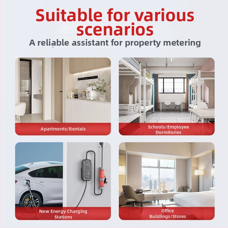 Digitálny inteligentný elektromer 220V, jednofázový, pre rezidenčné použitie