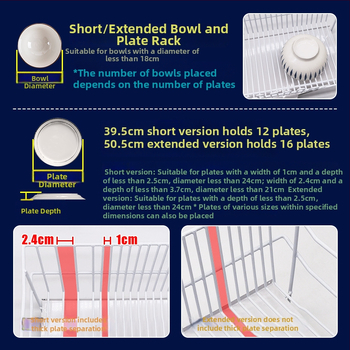 Odvodni stalak za posuđe za sudoper od nehrđajućeg čelika 304, kuhinjski stolni model, jednostavan i moderan stil