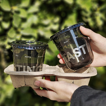 Jednokratna PET plastična čaša bez poklopca, prilagodljiva, bez tiska logotipa, dostupne licencirane privatne marke, licenca XK16-204-00525.