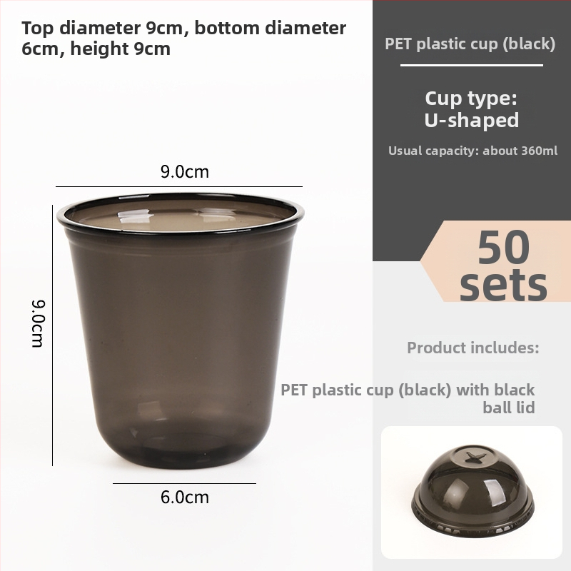 Jednokratna PET plastična čaša bez poklopca, prilagodljiva, bez tiska logotipa, dostupne licencirane privatne marke, licenca XK16-204-00525.