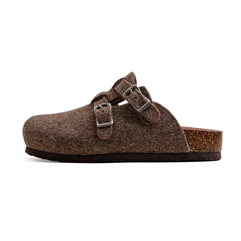 Muške mule od vunenog filca, EVA potplat, Slip-On, jesen 2024