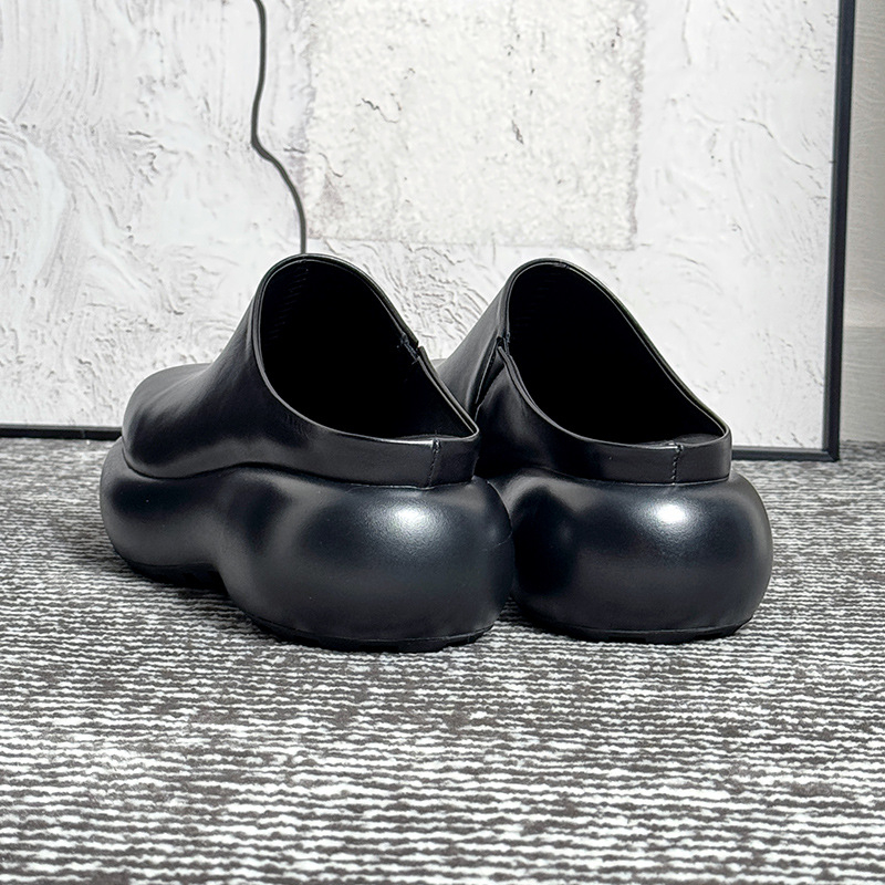 Muške kožne Derby cipele slip-on s 6 cm povećanjem visine, gornjište od kože prve klase, gumena potplata, prozračna