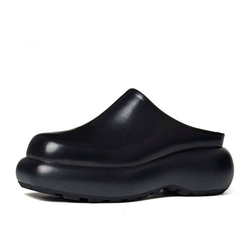 Muške kožne Derby cipele slip-on s 6 cm povećanjem visine, gornjište od kože prve klase, gumena potplata, prozračna