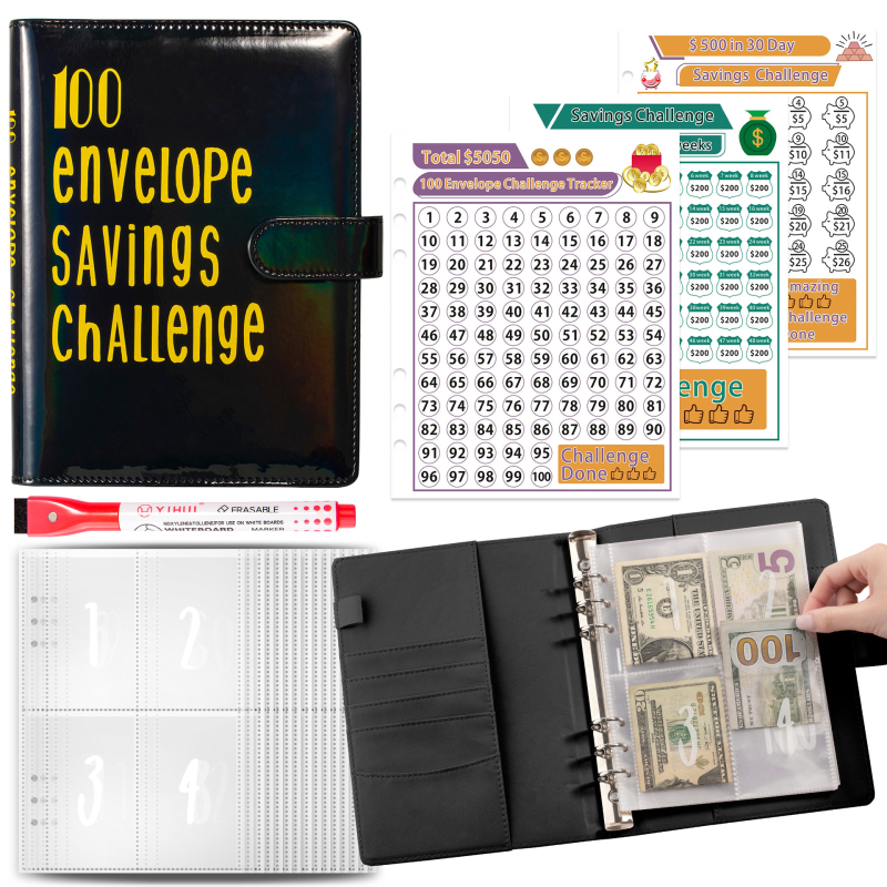 Bilježnica s PU korom i rastavljivim listovima, kreativni stil; papir 500 gsm, 1–50 stranica