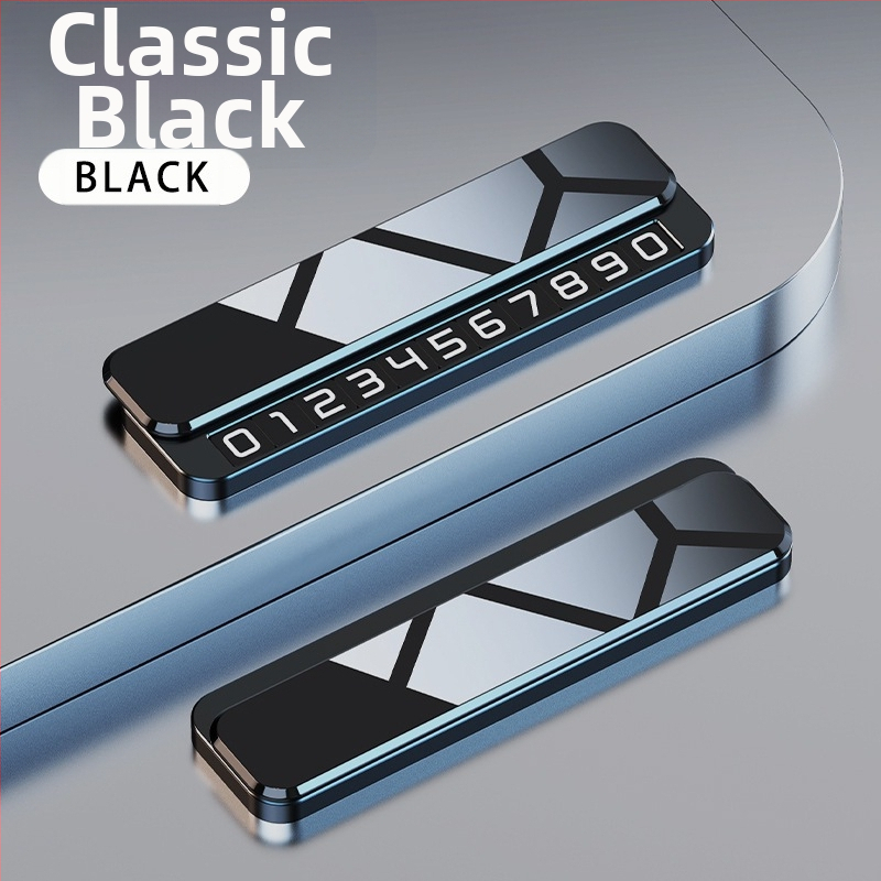 Dočasný znak pre parkovanie, tvar STOP, model V6, kovové telo, zliatinová základňa + zrkadlový PC, tlač loga k dispozícii