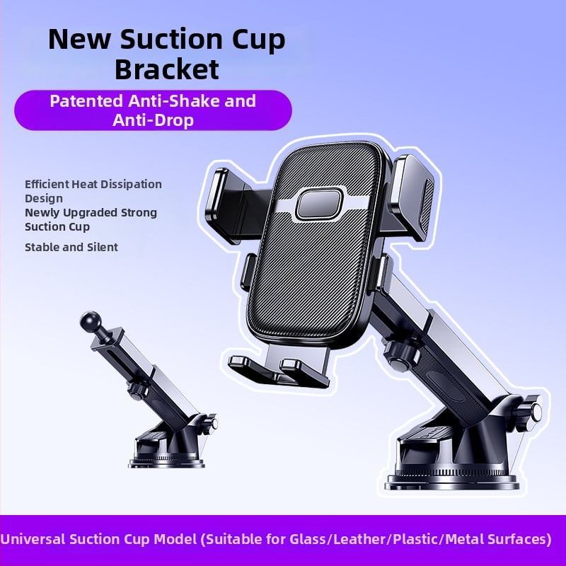 Mo jile автомобилен държач за телефон - Snap-on монтаж към въздушен отвор, Универсална съвместимост, Без захранване