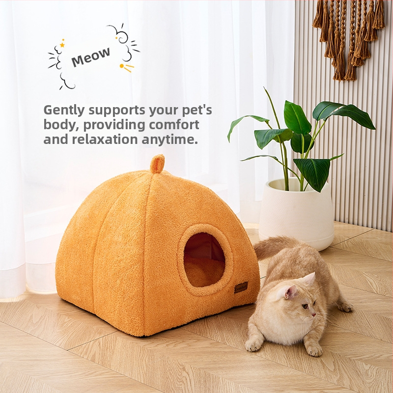 Φωλιά κατοικίδιων με γιουρτ στυλ για όλες τις εποχές — κλειστή για σκύλους (Υλικό: Ύφασμα; Προέλευση: Κίνα; Κατηγορία: Φωλιά κατοικίδιων; Κατάλληλο: Σκύλοι)