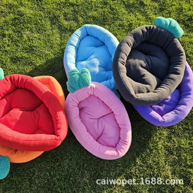 Caibo φλανελικό καταφύγιο κατοικίδιων για σκύλους — κρεβάτι κατοικίδιων, μαξιλάρι σκύλου