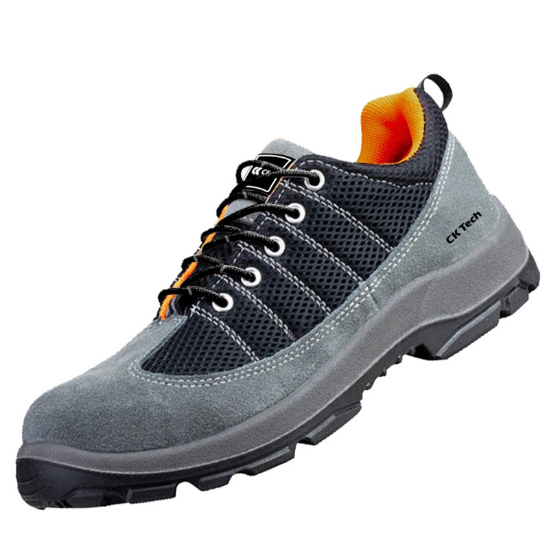 Защитни обувки за трудова безопасност: антистатични, удароустойчиви, пробивоустойчиви, износоустойчиви, велур от телешка кожа
