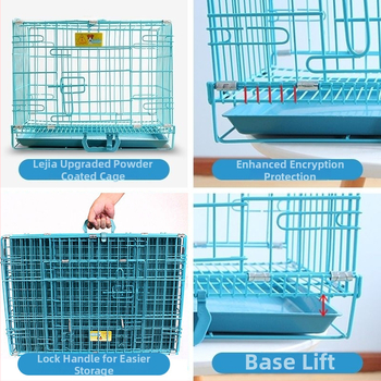 Lejia κλουβί σκύλου από σύρμα