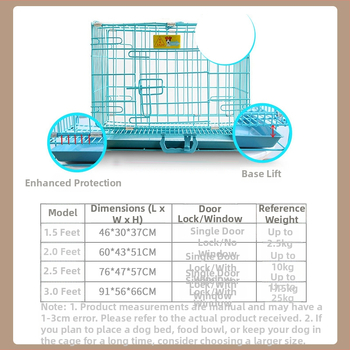 Lejia κλουβί σκύλου από σύρμα
