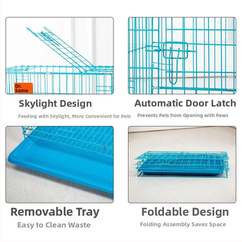 Κλουβί σκύλου, κατασκευή από σύρμα, μάρκα Oufei, κατάλληλο για σκύλους