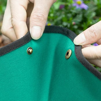 Covoraș de grădină din fibre de poliester pentru schimbarea substratului în ghivece cu plante verzi