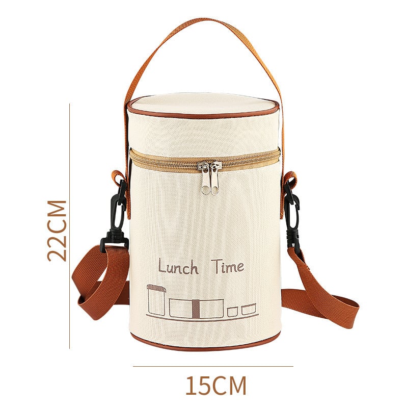 Δοχείο μεσημεριανού από ανοξείδωτο χάλυβα 316 με μόνωση και καπάκι, ασφαλές για φούρνο μικροκυμάτων, στρογγυλό, χωρητικότητα 301–800 ml