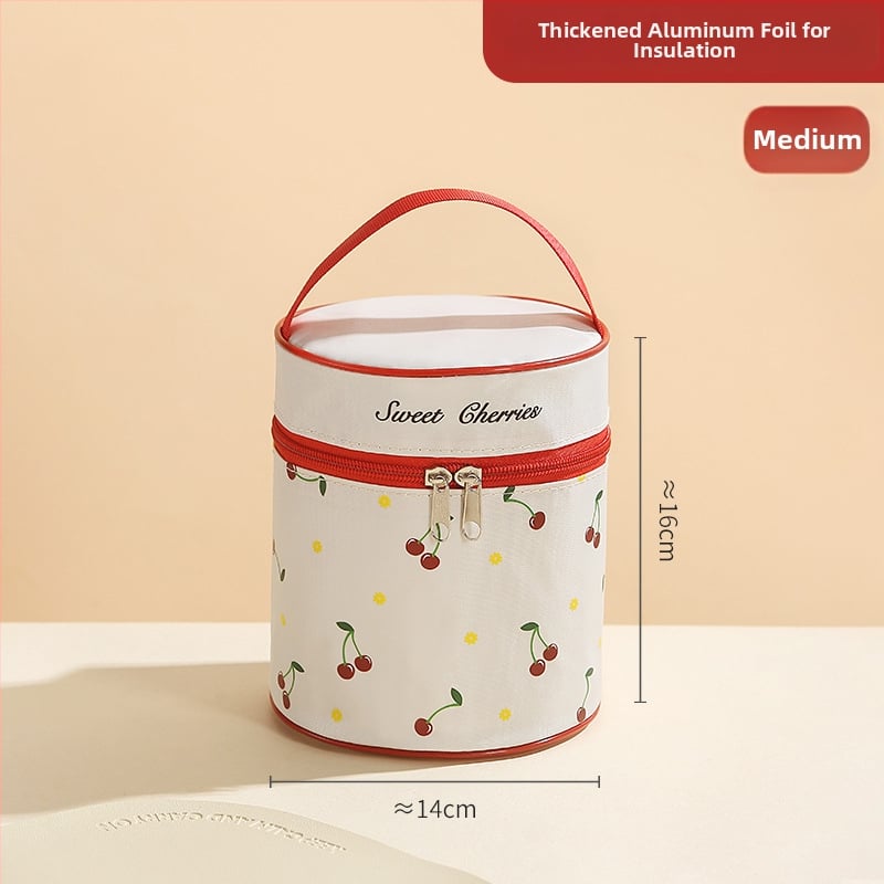 Δοχείο μεσημεριανού από ανοξείδωτο χάλυβα 316 με μόνωση και καπάκι, ασφαλές για φούρνο μικροκυμάτων, στρογγυλό, χωρητικότητα 301–800 ml