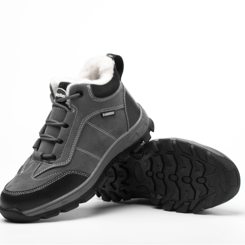 Мъжки обувки за безопасност: ударо- и пробивоустойчиви, топли, със стоманено носче, планински работни обувки за заваръчни обекти, издръжливи