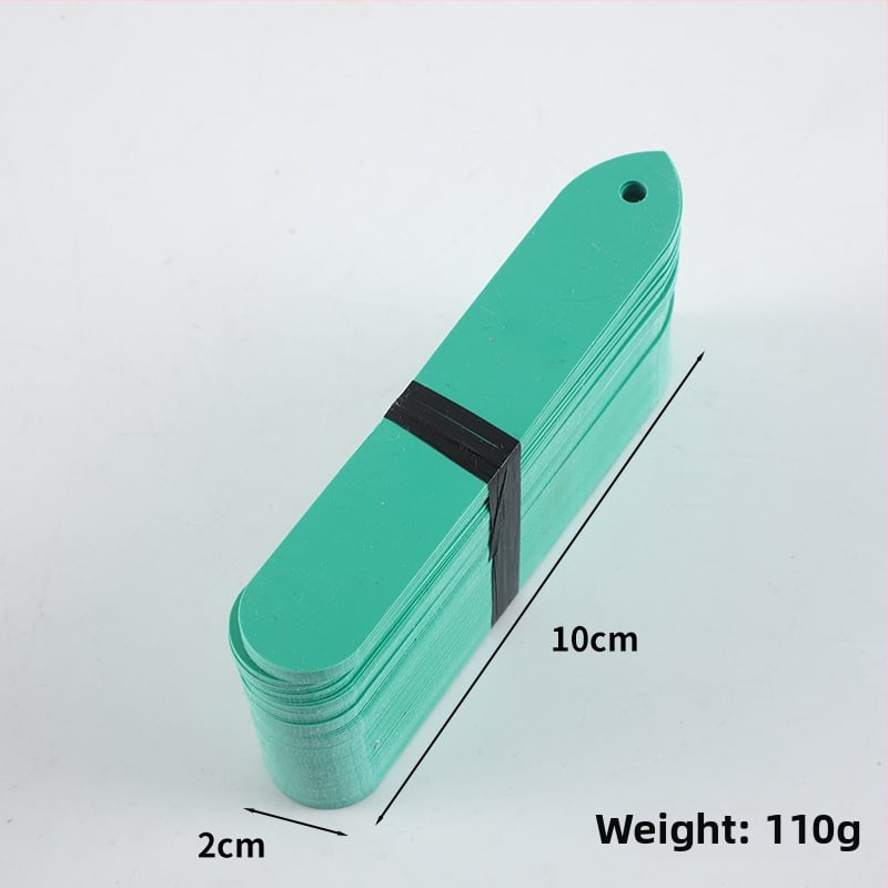 PVC plastične oznake za sukulentne biljke, oznake tla s rupama, 10×2 cm, vodootporne vrtne oznake