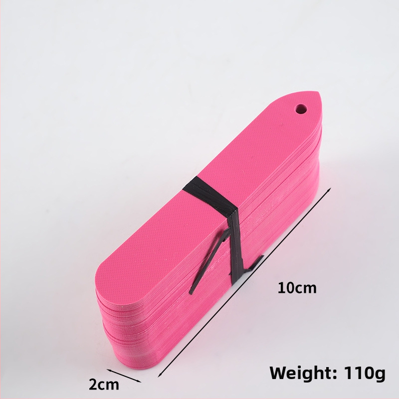 PVC plastične oznake za sukulentne biljke, oznake tla s rupama, 10×2 cm, vodootporne vrtne oznake