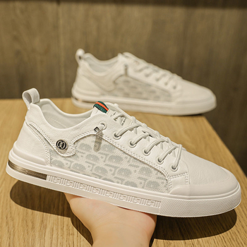 Muške slip-on tenisice – udoban gornjište od sintetičke kože, EVA uložak, mrežasti unutarnji dio, PVC potplat, injekcijska izrada potplata