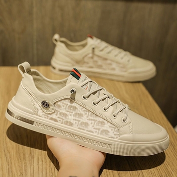 Muške slip-on tenisice – udoban gornjište od sintetičke kože, EVA uložak, mrežasti unutarnji dio, PVC potplat, injekcijska izrada potplata