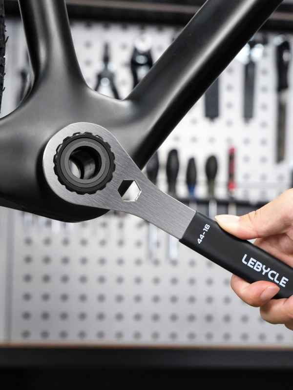 Lebycle неръждаема стомана интегриран crankset BB ключ T47