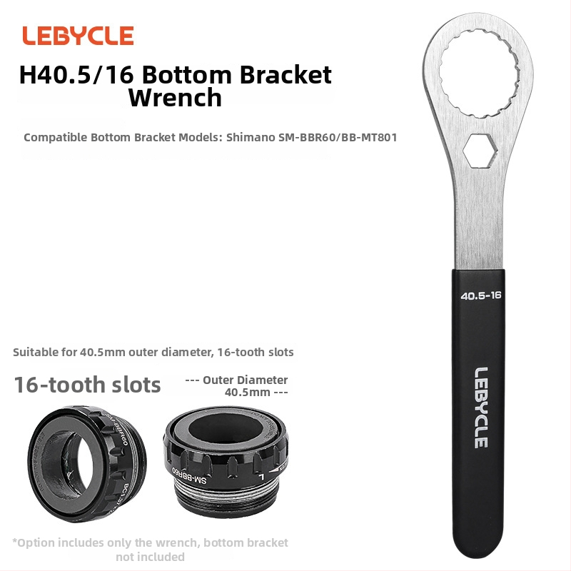 Lebycle nerezová oceľ integrovaný prevodník BB kľúč T47