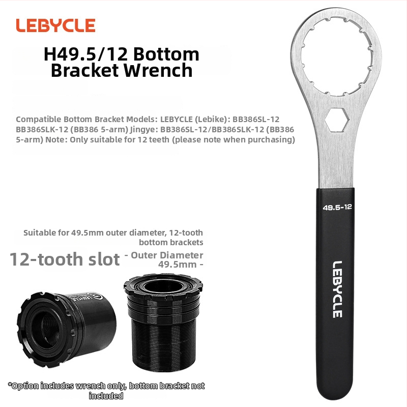 Lebycle nerezová oceľ integrovaný prevodník BB kľúč T47