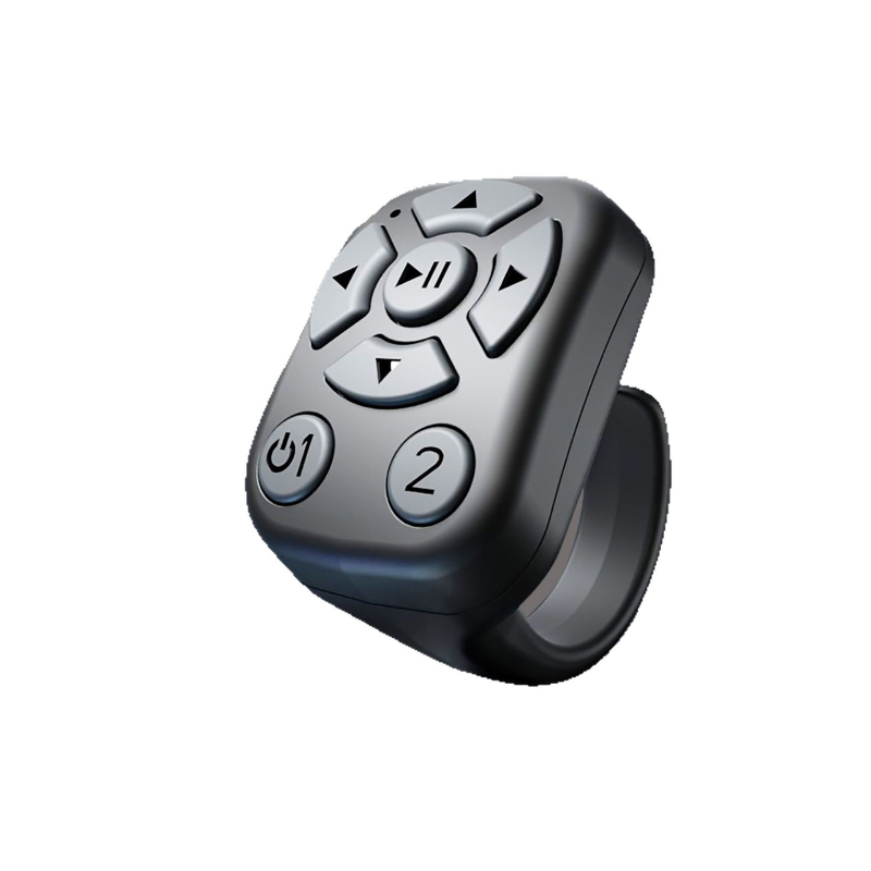 Ασύρματο δαχτυλίδι για selfies με Bluetooth τηλεχειριστήριο, μοντέλο J06, ABS περίβλημα, μπαταρία 50 mAh, εμβέλεια έως 10 m, USB διεπαφή