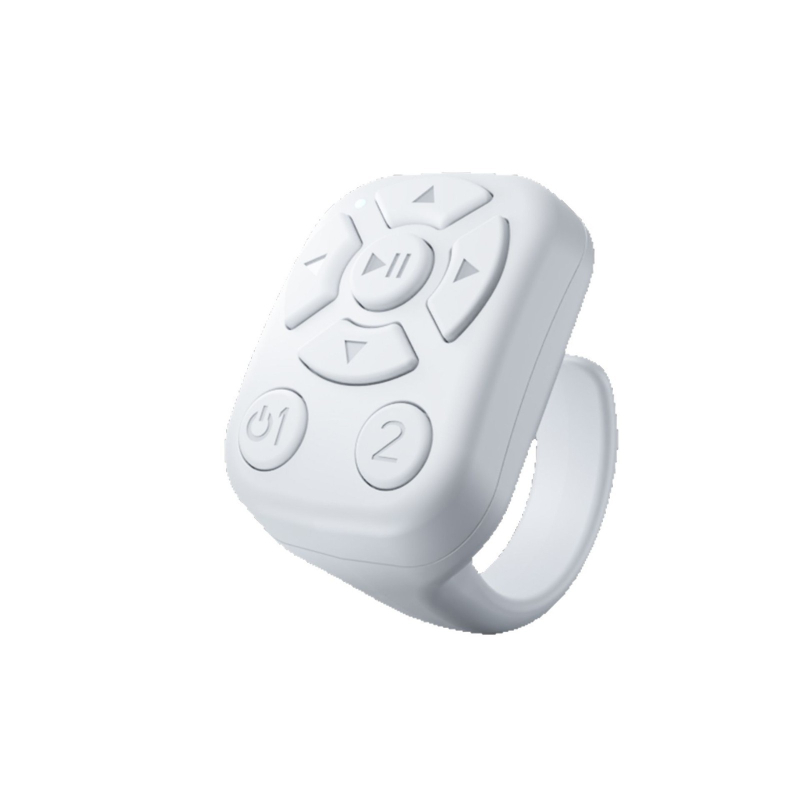 Ασύρματο δαχτυλίδι για selfies με Bluetooth τηλεχειριστήριο, μοντέλο J06, ABS περίβλημα, μπαταρία 50 mAh, εμβέλεια έως 10 m, USB διεπαφή