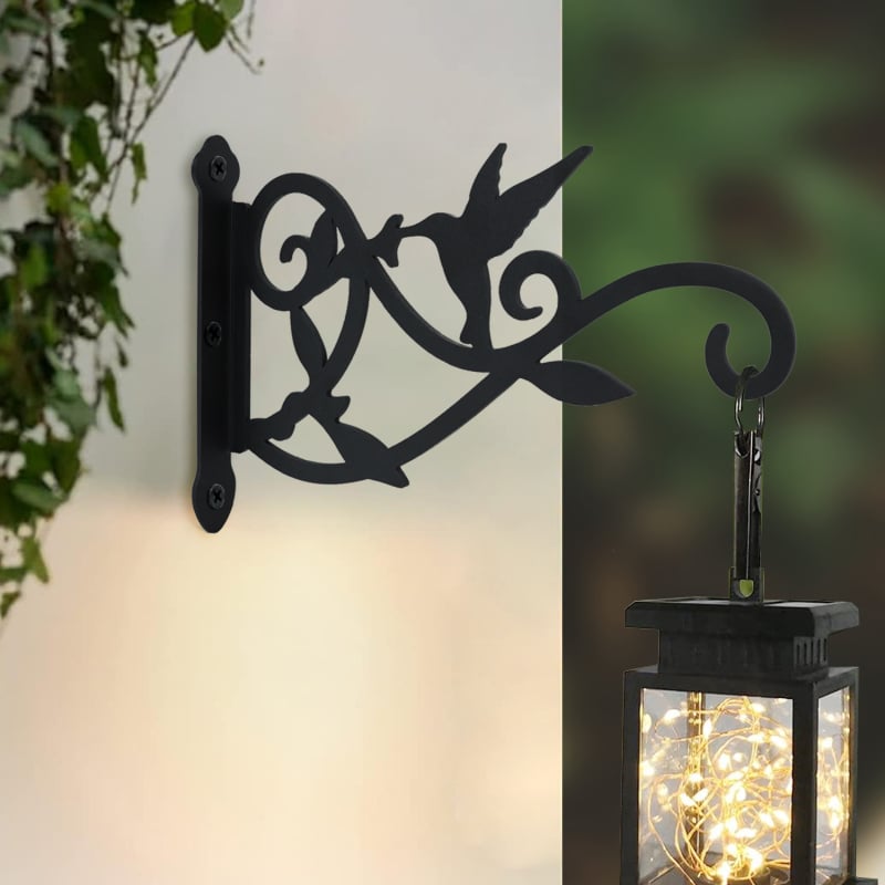 Suport suspendat pentru plante, oțel laminat la rece, rezistent la intemperii pentru exterior (Material: oțel laminat la rece; Destinație: suport de agățat plante; Greutate: 260 g; Importat: Nu)