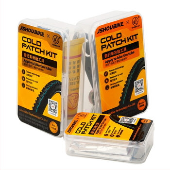 Set na opravu pneumatík horského elektrického bicykla – Dingqing lepidlo a film na lepenie, nástroj na opravu pneumatík, značka JSHOU BIKE, dostupná súkromná značka