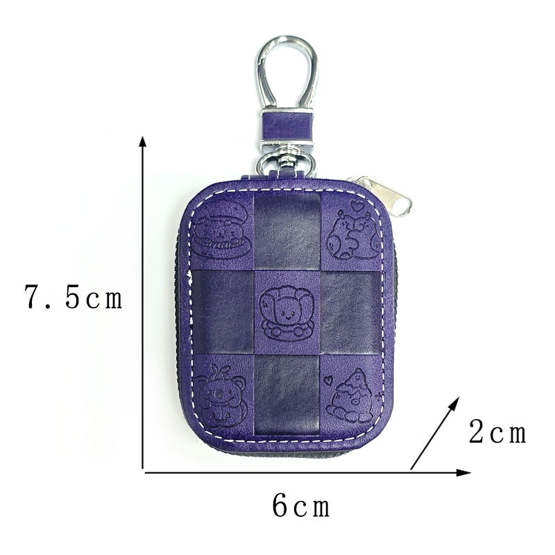 Husă de protecție AirPods Pro cu design gravat drăguț, din piele sintetică, husă rigidă, lucrată manual, universală