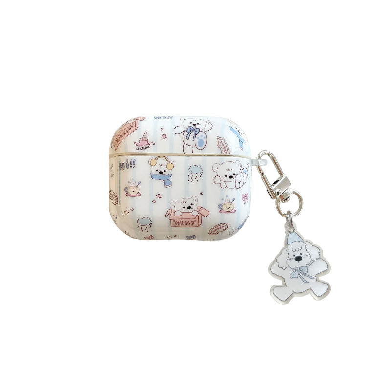 Husă de protecție AirPods 4 Generație și Pro 2/3 — husă TPU moale, design desene animate, imprimare și personalizare