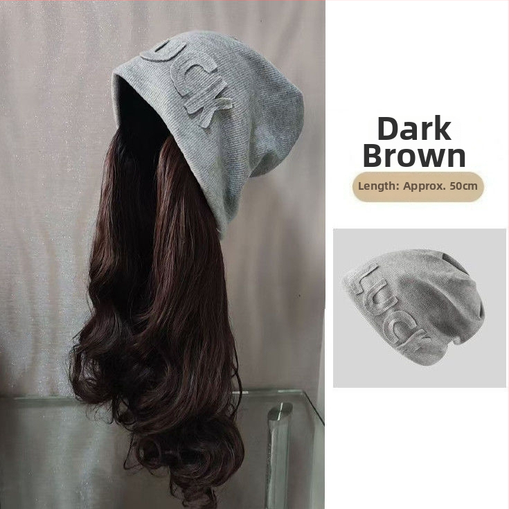 Kapa-peruka, jedan komad, uklonjiva; vlakna otporna na toplinu; ležerni zimski stil; bangs se mogu poravnati ili nagnuti; nije pogodna za trajnu ili bojenje