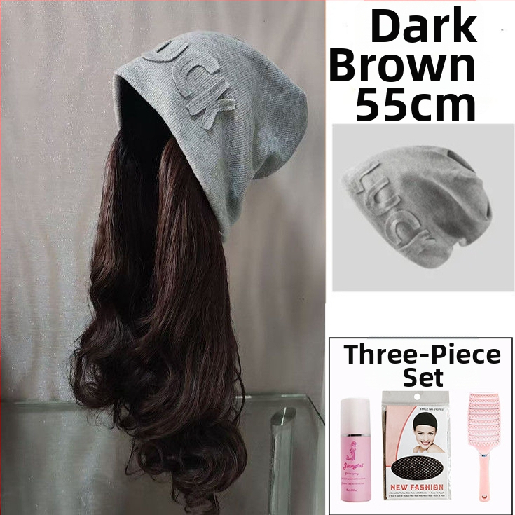 Kapa-peruka, jedan komad, uklonjiva; vlakna otporna na toplinu; ležerni zimski stil; bangs se mogu poravnati ili nagnuti; nije pogodna za trajnu ili bojenje