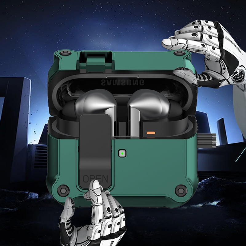 Θήκη προστασίας Buds3Pro για Samsung Galaxy Buds 3 Pro - ανθεκτική στις πτώσεις, PC/TPU, χύτευση με έγχυση, φορητή και καθολική, υποστηρίζει προσαρμογή