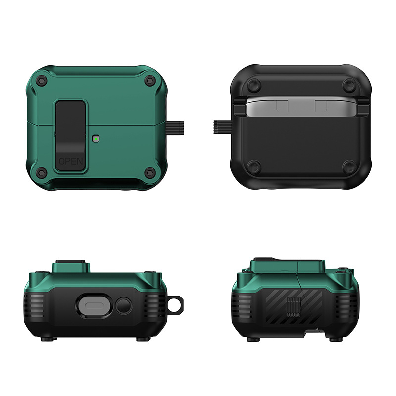 Θήκη προστασίας Buds3Pro για Samsung Galaxy Buds 3 Pro - ανθεκτική στις πτώσεις, PC/TPU, χύτευση με έγχυση, φορητή και καθολική, υποστηρίζει προσαρμογή