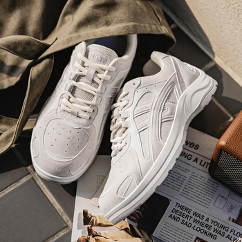 Pantofi sport retro pentru bărbați MRA – Primăvara 2026, ușori, respirabili, outdoor casual, șireturi, talpă din cauciuc