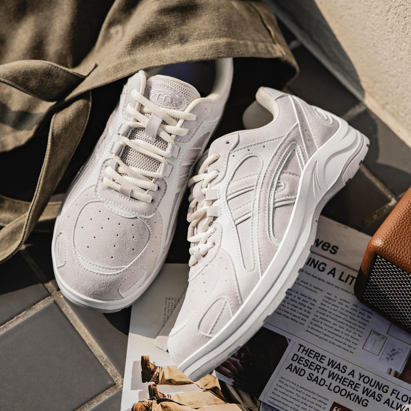 Pantofi sport retro pentru bărbați MRA – Primăvara 2026, ușori, respirabili, outdoor casual, șireturi, talpă din cauciuc